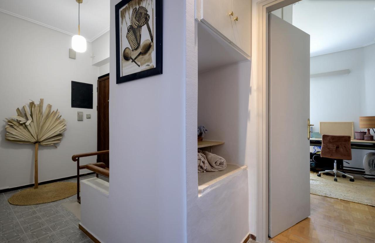 Relaxed Art Deco Maisonette Pagrati Афины Экстерьер фото
